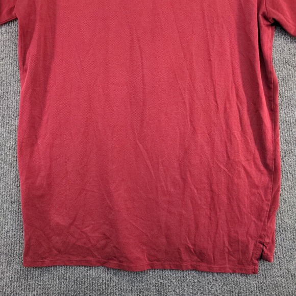 Nike Dri Fit Men's T Shirt Red Size L PolyCotton Triangle Logo - Picture 4 of 14
